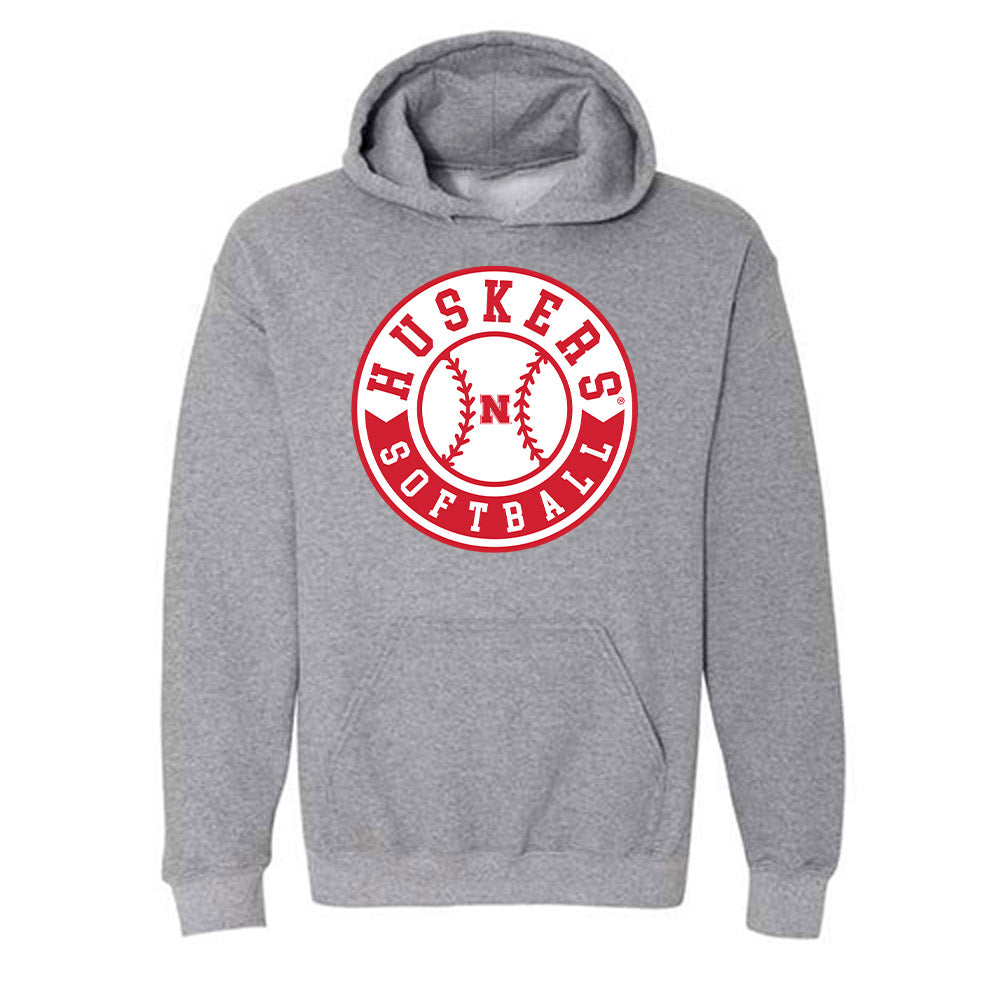 Nebraska - NCAA Softball : Kennadi Williams - Sports Shersey Hooded Sweatshirt-0