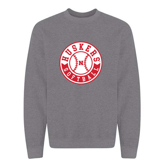 Nebraska - NCAA Softball : Jesse Farrell - Sports Shersey Crewneck Sweatshirt-0