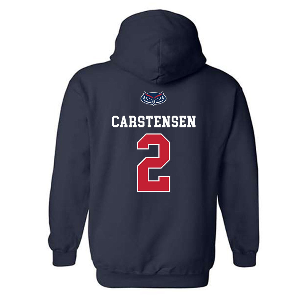 FAU - NCAA Women's Basketball : Grace Carstensen - Hooded Sweatshirt-1