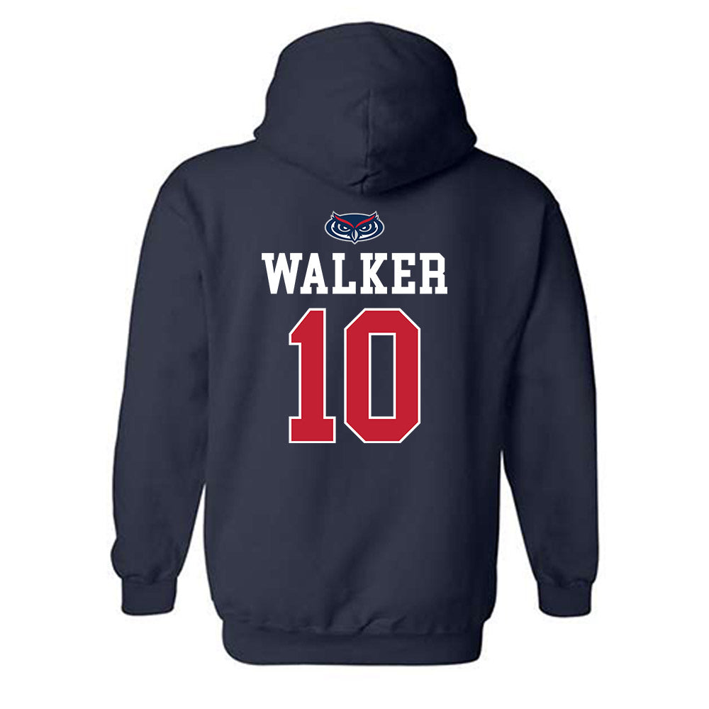 FAU - NCAA Women's Basketball : Haley Walker - Hooded Sweatshirt-1