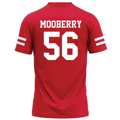 Nebraska - NCAA Football : Pierce Mooberry - Red Football Jersey-1