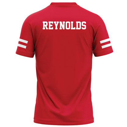Nebraska - NCAA Football : Jase Reynolds - Red Football Jersey-1