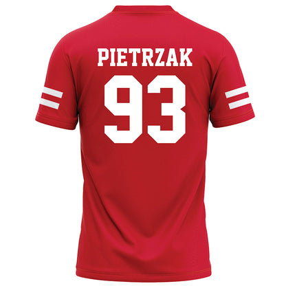 Nebraska - NCAA Football : Kade Pietrzak - Red Football Jersey-1
