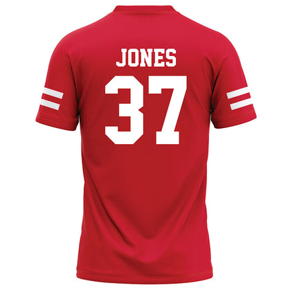 Nebraska - NCAA Football : Donovan Jones - Red Football Jersey-1
