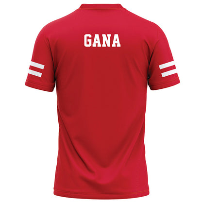 Nebraska - NCAA Football : Kyson Gana - Red Football Jersey-1