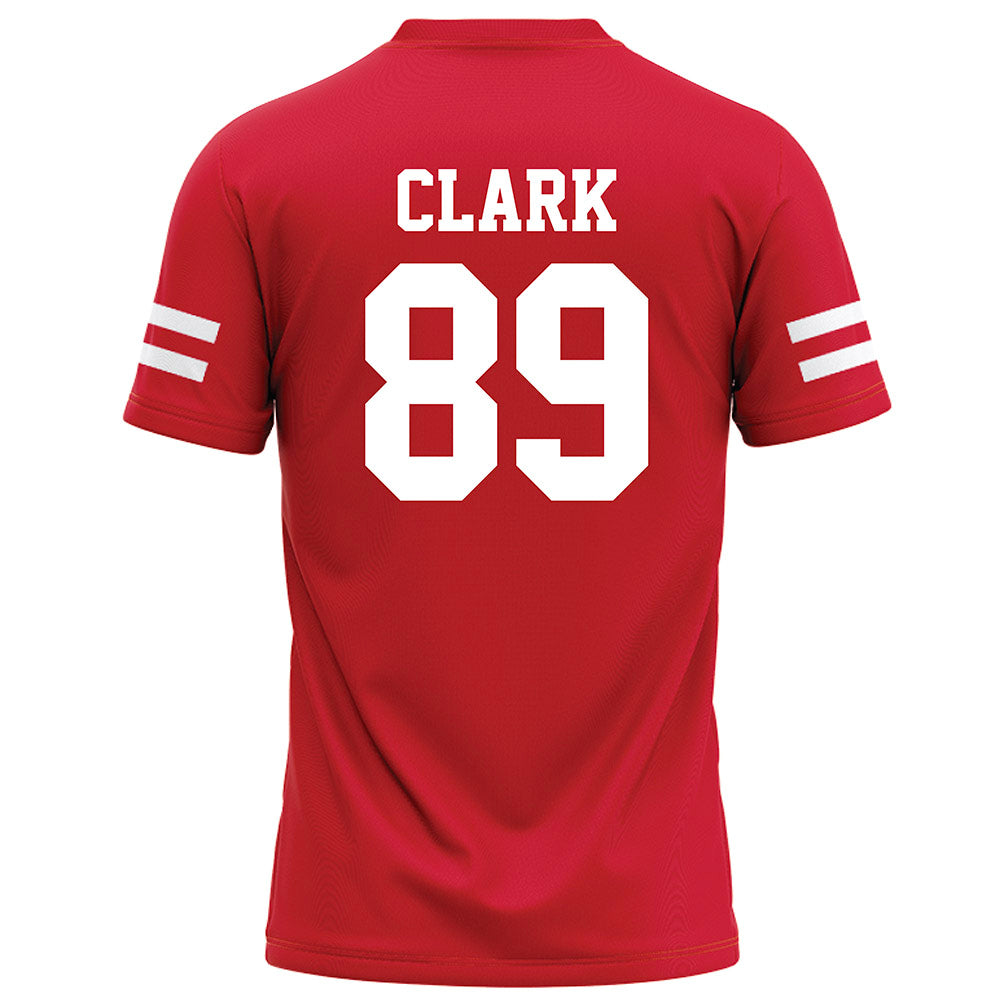 Nebraska - NCAA Football : Quinn Clark - Red Football Jersey-1