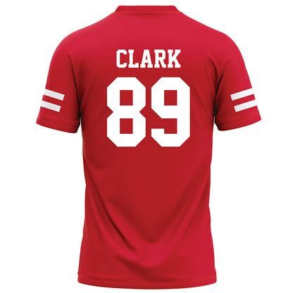 Nebraska - NCAA Football : Quinn Clark - Red Football Jersey-1