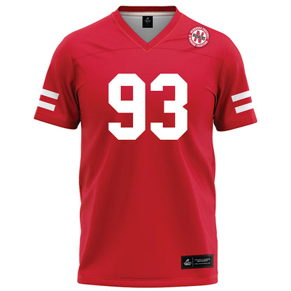 Nebraska - NCAA Football : Kade Pietrzak - Red Football Jersey-0