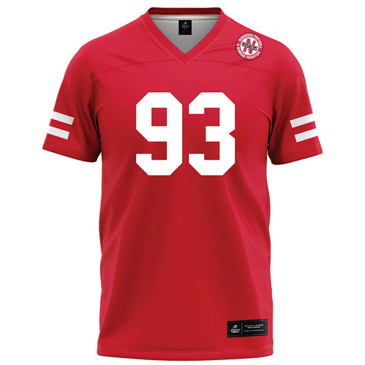 Nebraska - NCAA Football : Kade Pietrzak - Red Football Jersey-0