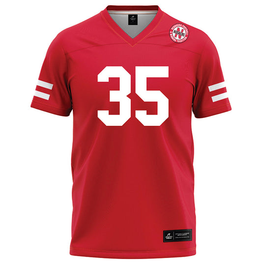 Nebraska - NCAA Football : Mekhi Nelson - Red Football Jersey-0