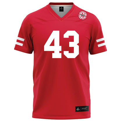 Nebraska - NCAA Football : Will Hawthorne - Red Football Jersey-0
