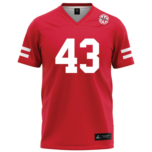 Nebraska - NCAA Football : Will Hawthorne - Red Football Jersey-0