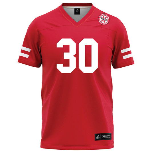 Nebraska - NCAA Football : Jasin Shiggs - Red Football Jersey-0