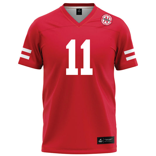 Nebraska - NCAA Football : Demitrius Bell - Red Football Jersey-0