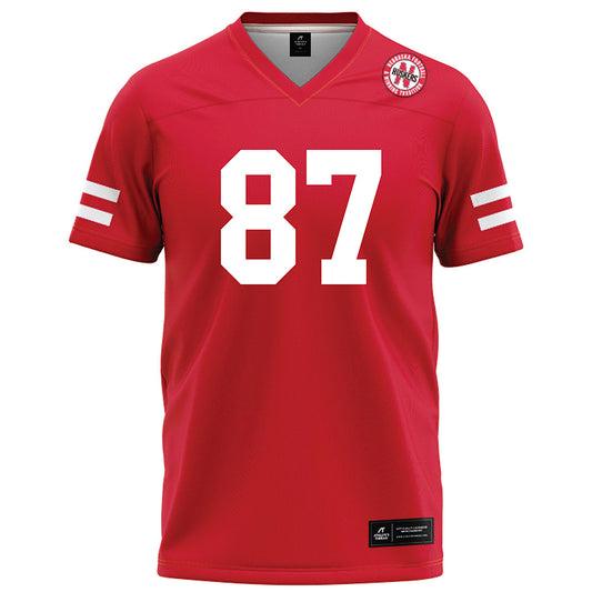 Nebraska - NCAA Football : Jack Wills - Red Football Jersey-0