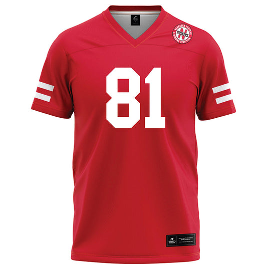 Nebraska - NCAA Football : Hayes Miller - Red Football Jersey