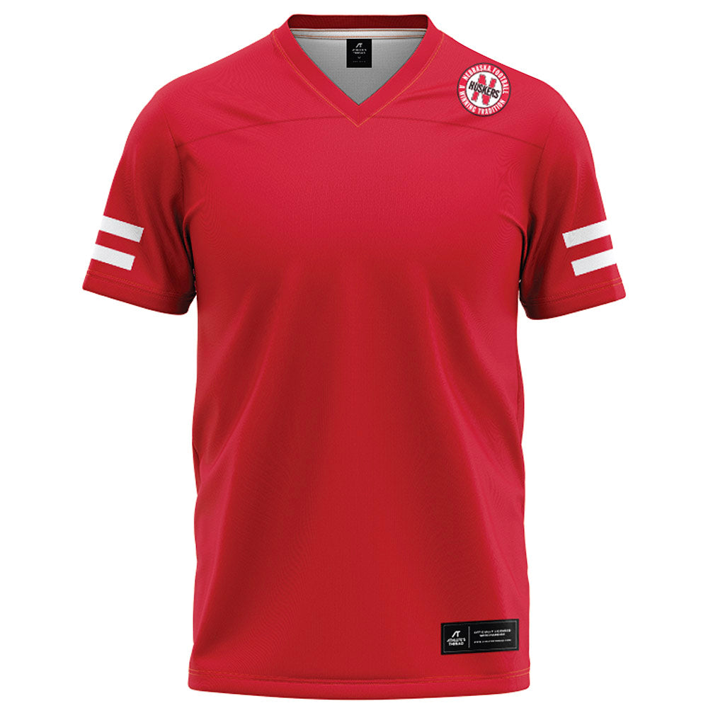 Nebraska - NCAA Football : Jamari Brown - Red Football Jersey-0