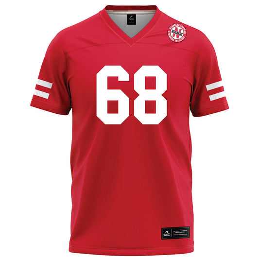 Nebraska - NCAA Football : Preston Taumua - Red Football Jersey-0