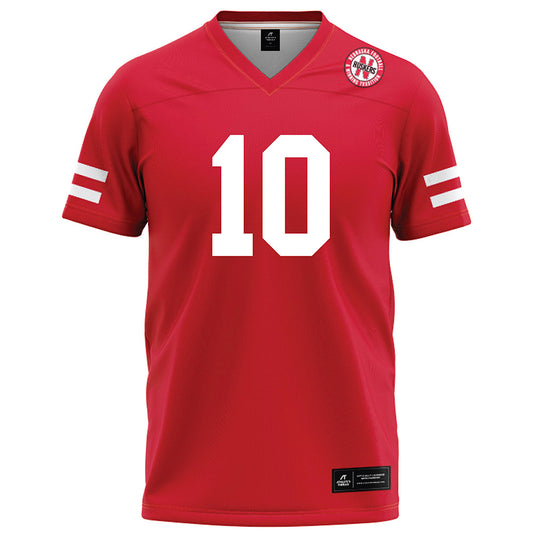 Nebraska - NCAA Football : Anthony Colandrea - Red Football Jersey-0