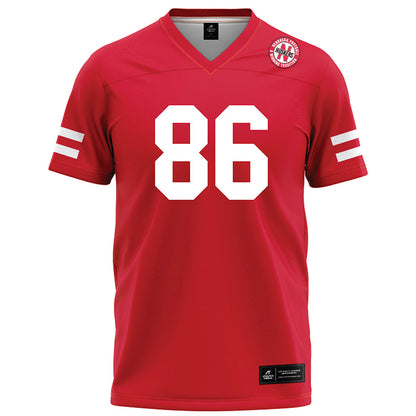 Nebraska - NCAA Football : Cortez Mills - Red Football Jersey-0