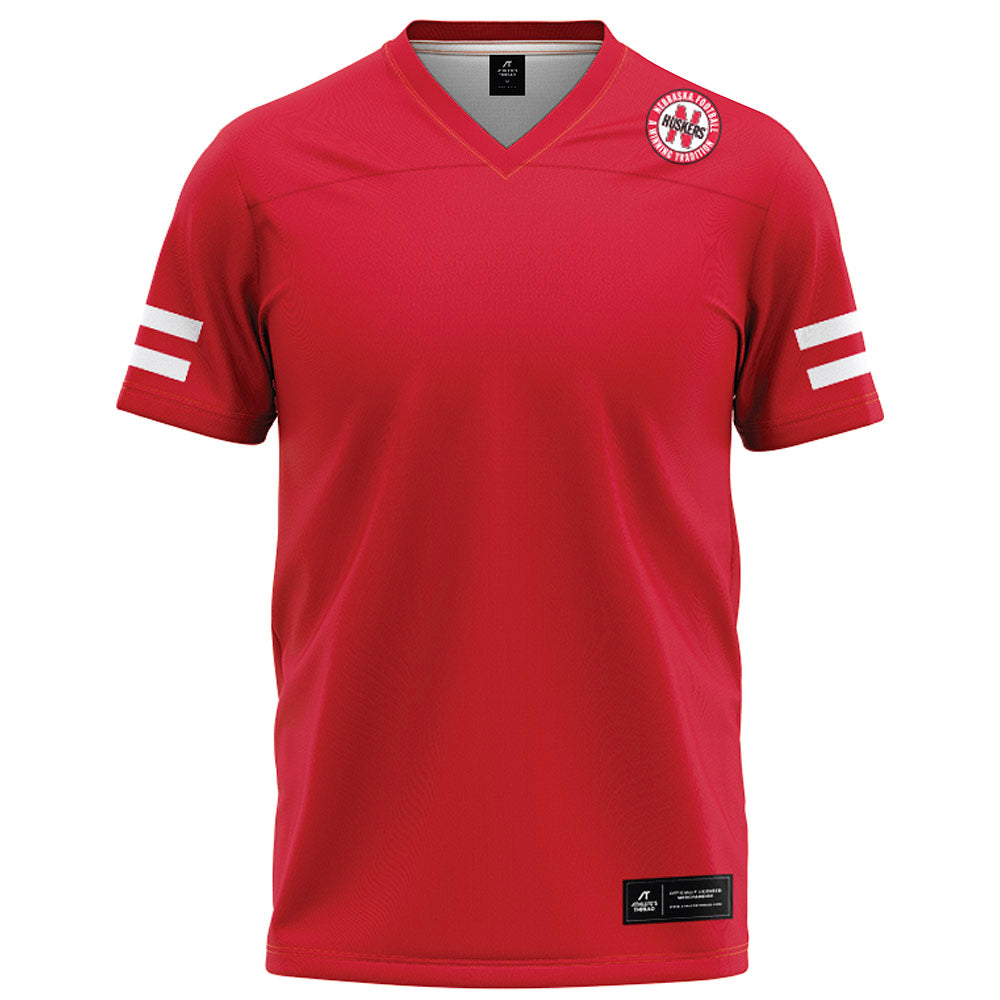 Nebraska - NCAA Football : Kyson Gana - Red Football Jersey-0