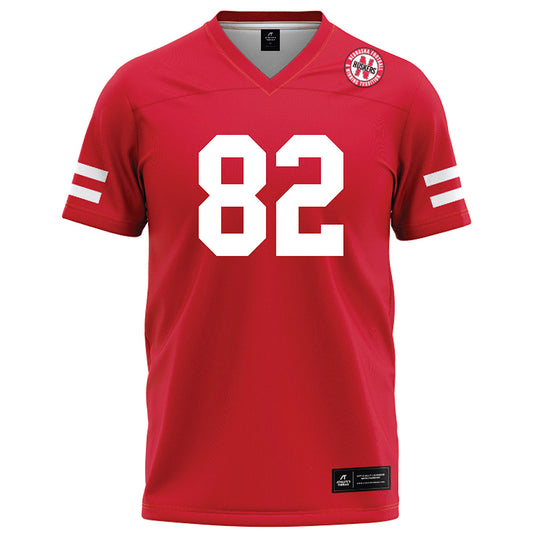 Nebraska - NCAA Football : Eric Ingwerson - Red Football Jersey-0