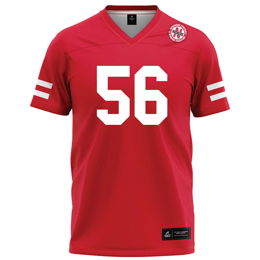 Nebraska - NCAA Football : Pierce Mooberry - Red Football Jersey-0