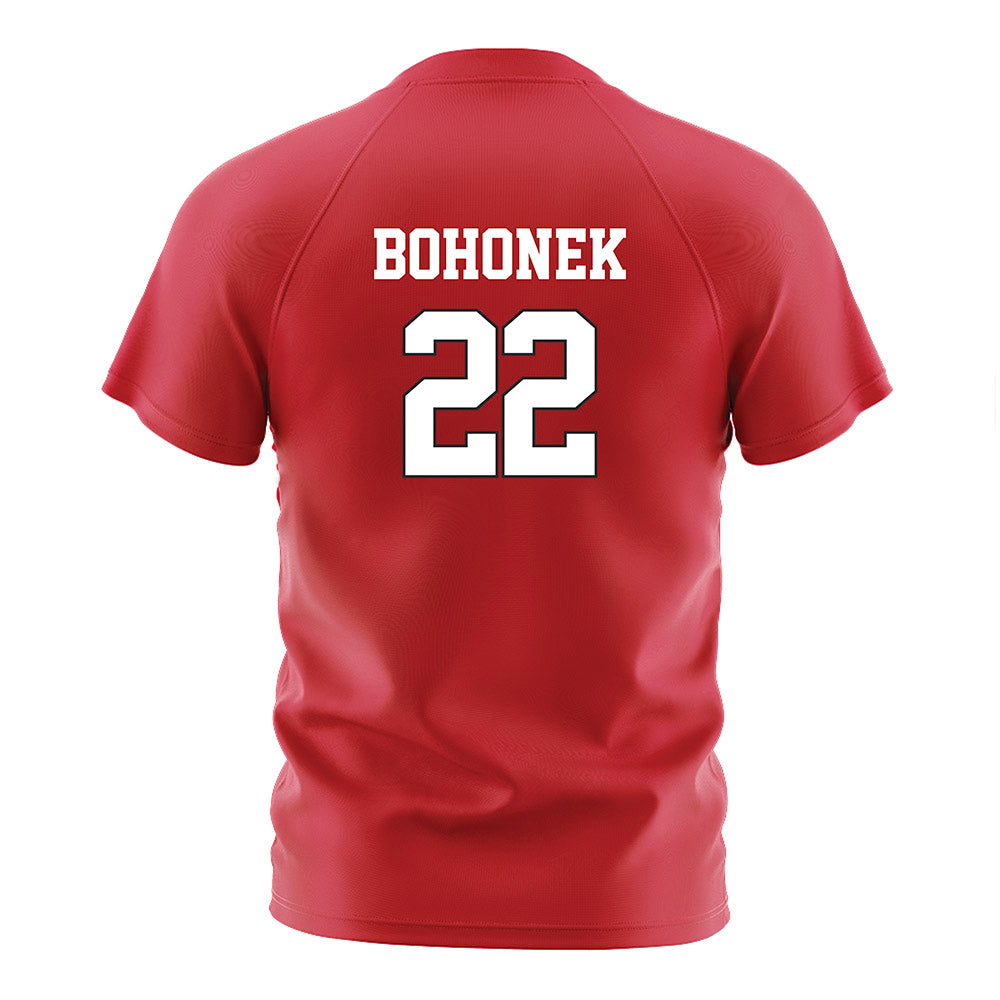 Nebraska - NCAA Women's Soccer : Carson Bohonek - Red Soccer Jersey-1