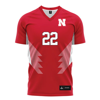 Nebraska - NCAA Women's Soccer : Carson Bohonek - Red Soccer Jersey-0