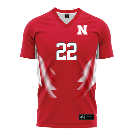 Nebraska - NCAA Women's Soccer : Carson Bohonek - Red Soccer Jersey-0