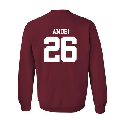 UMass - NCAA Football : Chibuzo Amobi - Generic Shersey Crewneck Sweatshirt-1