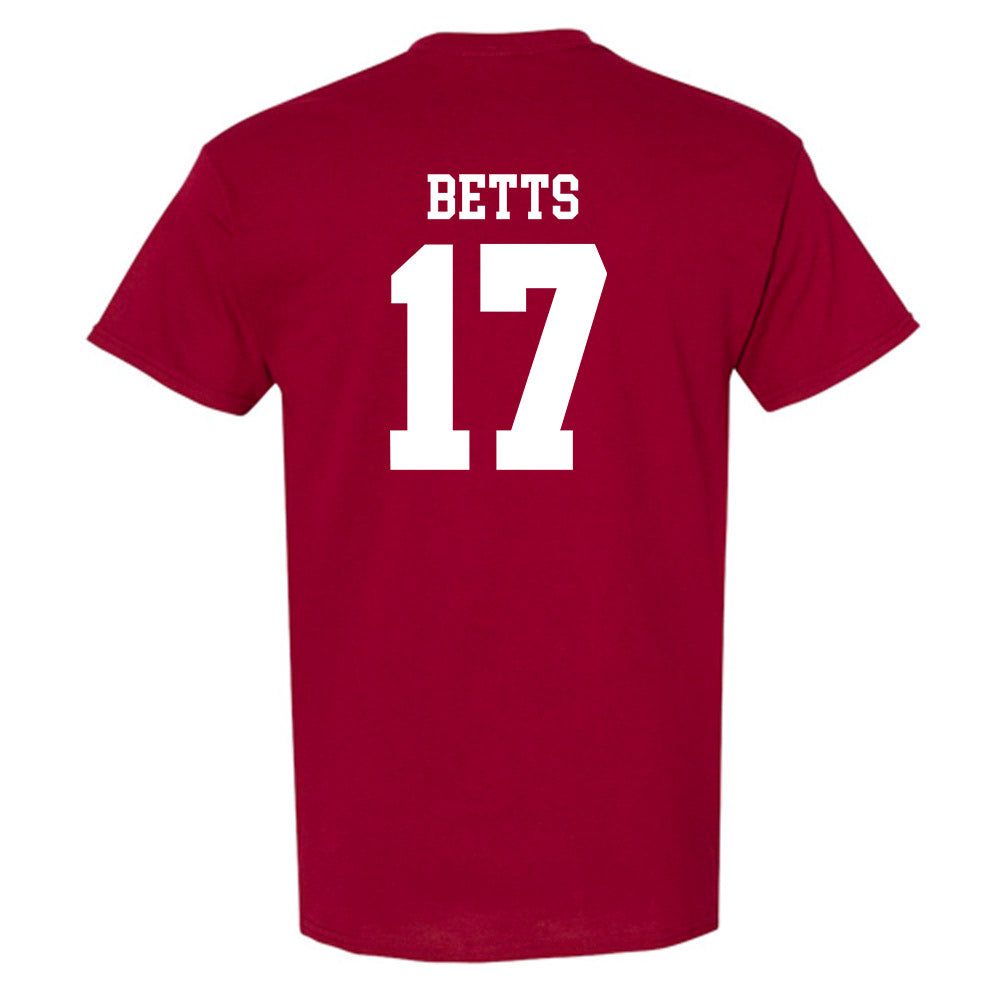 UMass - NCAA Football : Zachary Betts - Generic Shersey T-Shirt-1