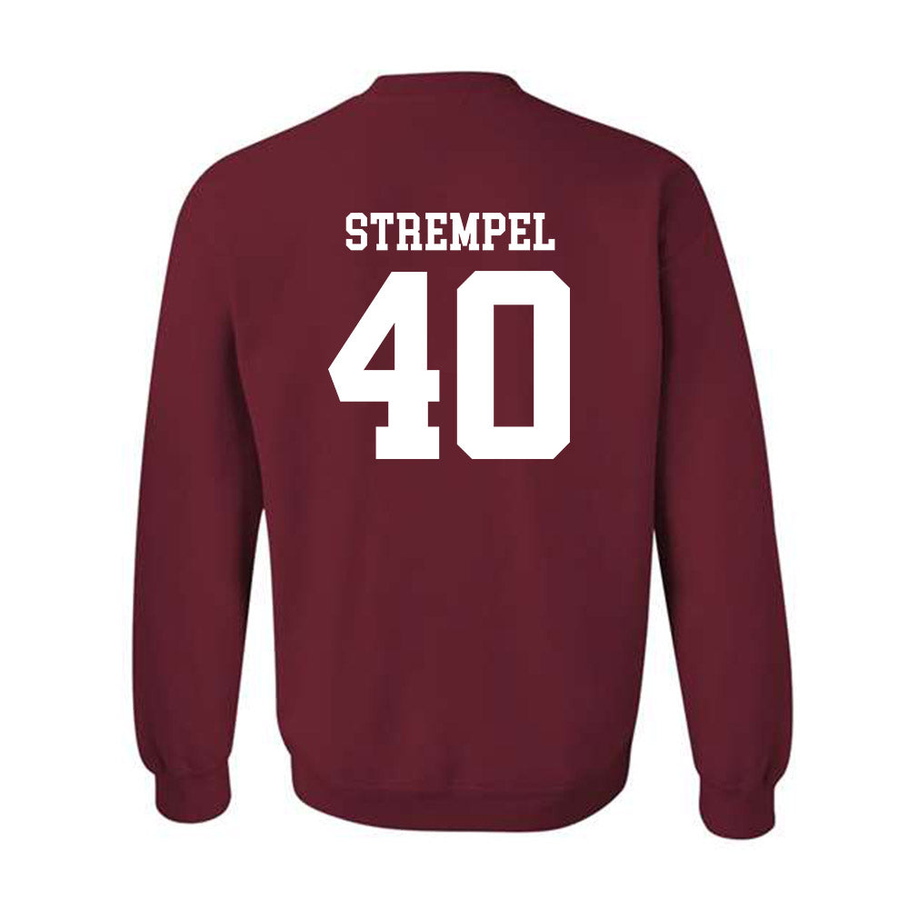 UMass - NCAA Football : Moritz Strempel - Generic Shersey Crewneck Sweatshirt-1