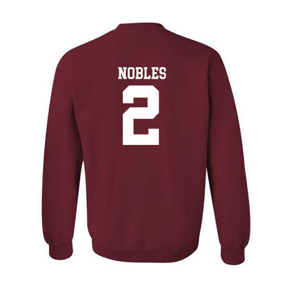 UMass - NCAA Football : Joshua Nobles - Generic Shersey Crewneck Sweatshirt-1