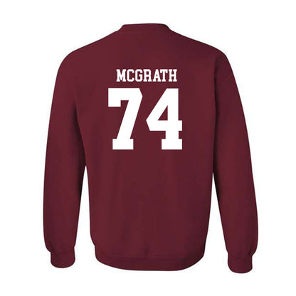 UMass - NCAA Football : Jake McGrath - Generic Shersey Crewneck Sweatshirt-1