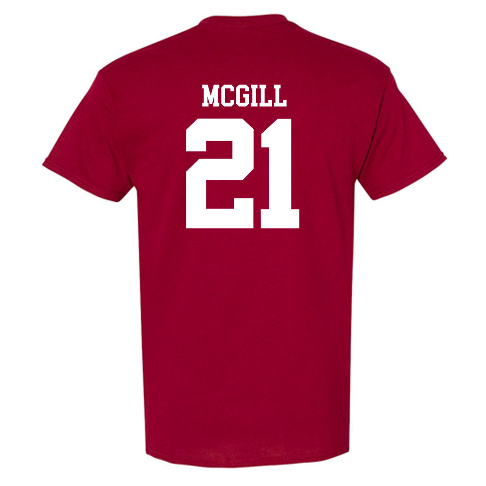 UMass - NCAA Football : Jeremiah Mcgill - Generic Shersey T-Shirt-1