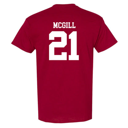 UMass - NCAA Football : Jeremiah Mcgill - Generic Shersey T-Shirt-1