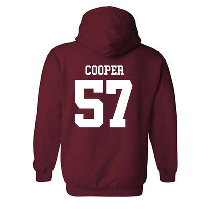 UMass - NCAA Football : Garrett Cooper - Generic Shersey Hooded Sweatshirt-1
