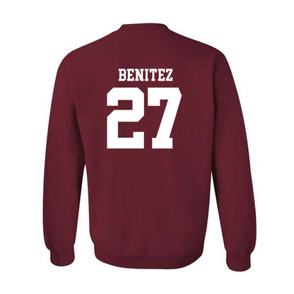 UMass - NCAA Women's Soccer : Carolina Benitez - Generic Shersey Crewneck Sweatshirt-1