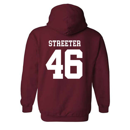 UMass - NCAA Football : Michael Streeter - Generic Shersey Hooded Sweatshirt-1