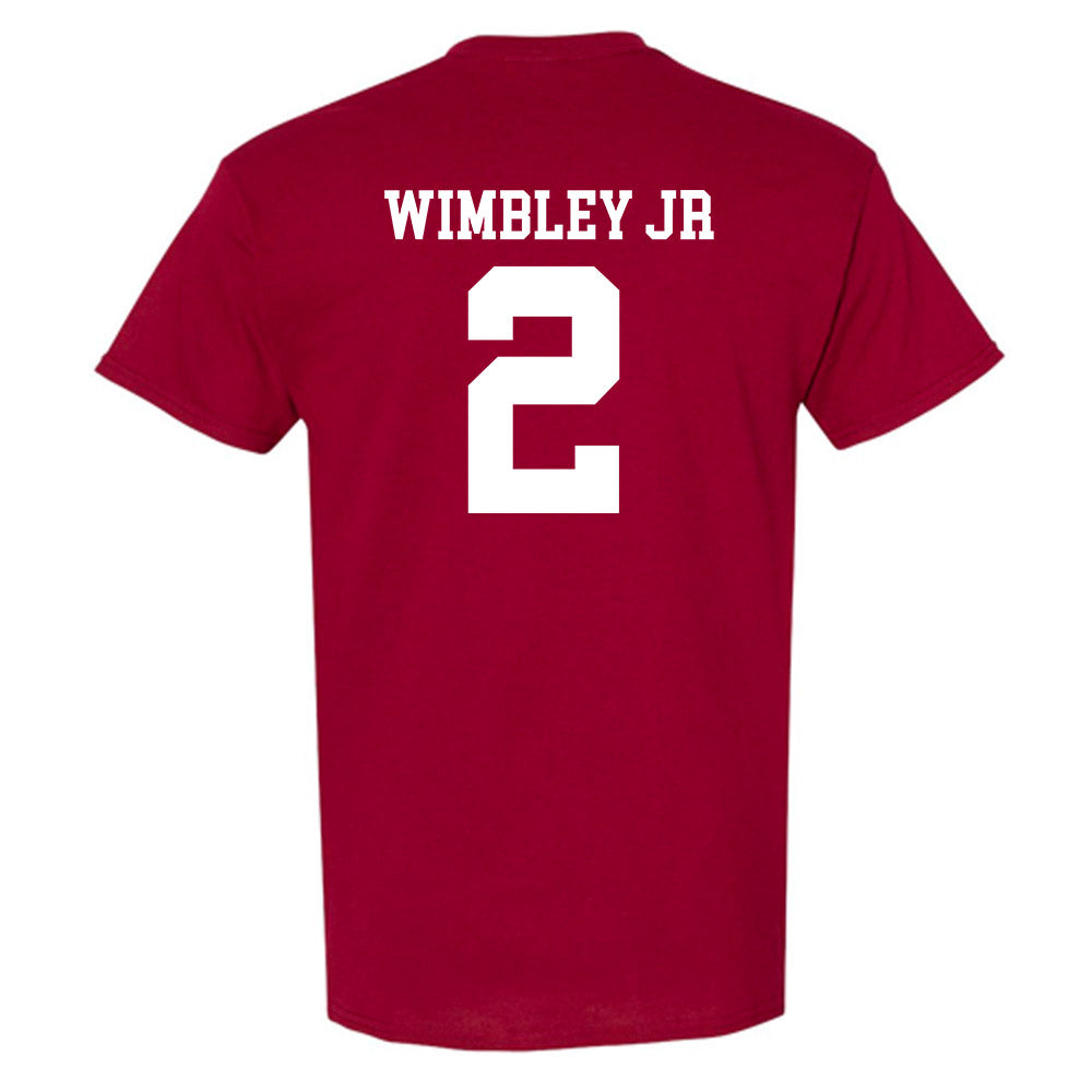 UMass - NCAA Men's Basketball : Dwayne Wimbley jr - Generic Shersey T-Shirt-1