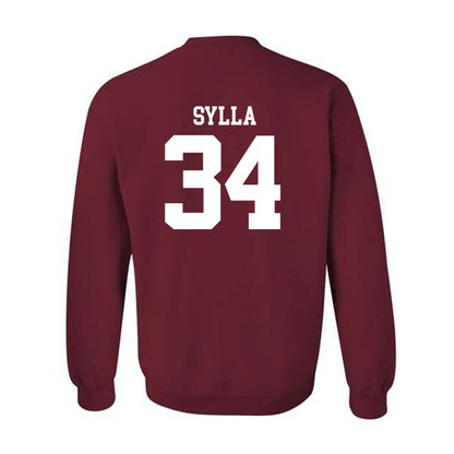 UMass - NCAA Men's Basketball : Cheick Sylla - Generic Shersey Crewneck Sweatshirt-1