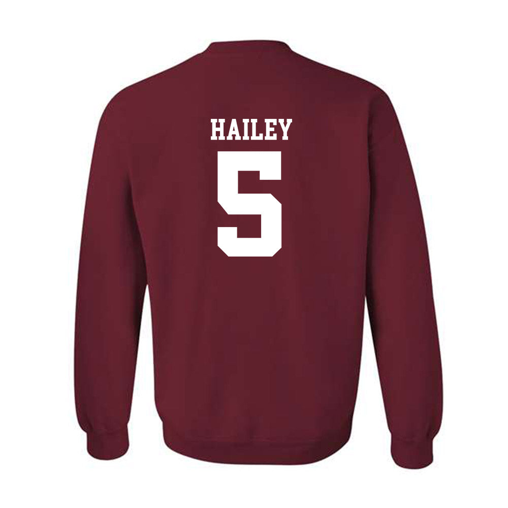 UMass - NCAA Men's Basketball : Cam Hailey - Generic Shersey Crewneck Sweatshirt-1
