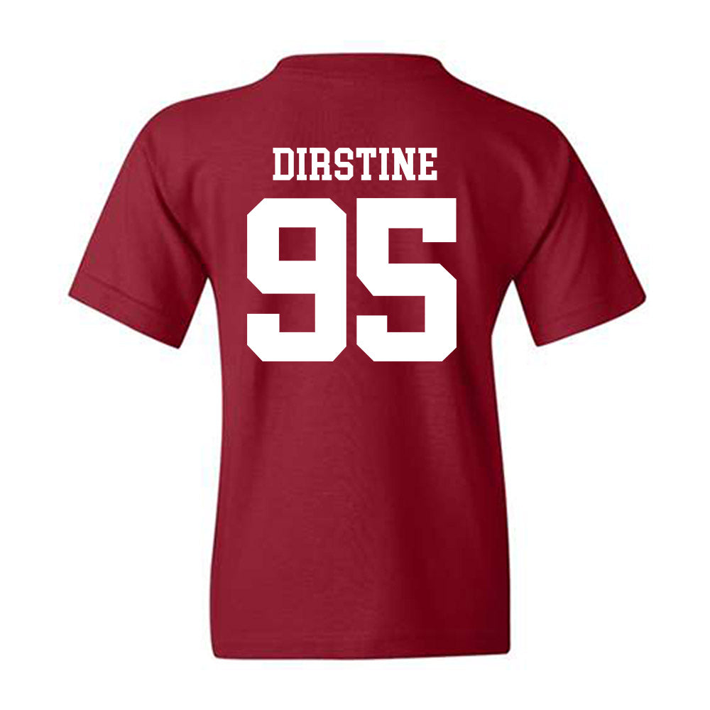 UMass - NCAA Football : Hollis Dirstine - Generic Shersey Youth T-Shirt-1