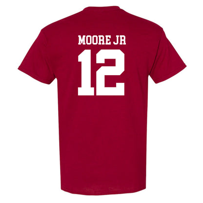 UMass - NCAA Football : David Moore Jr - Generic Shersey T-Shirt-1
