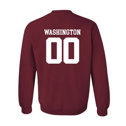 UMass - NCAA Football : Jerry Washington - Generic Shersey Crewneck Sweatshirt-1