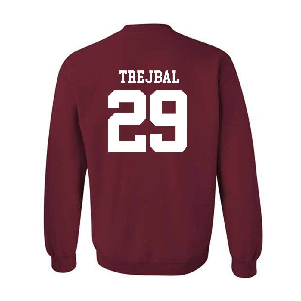 UMass - NCAA Men's Ice Hockey : Tobias Trejbal - Generic Shersey Crewneck Sweatshirt-1