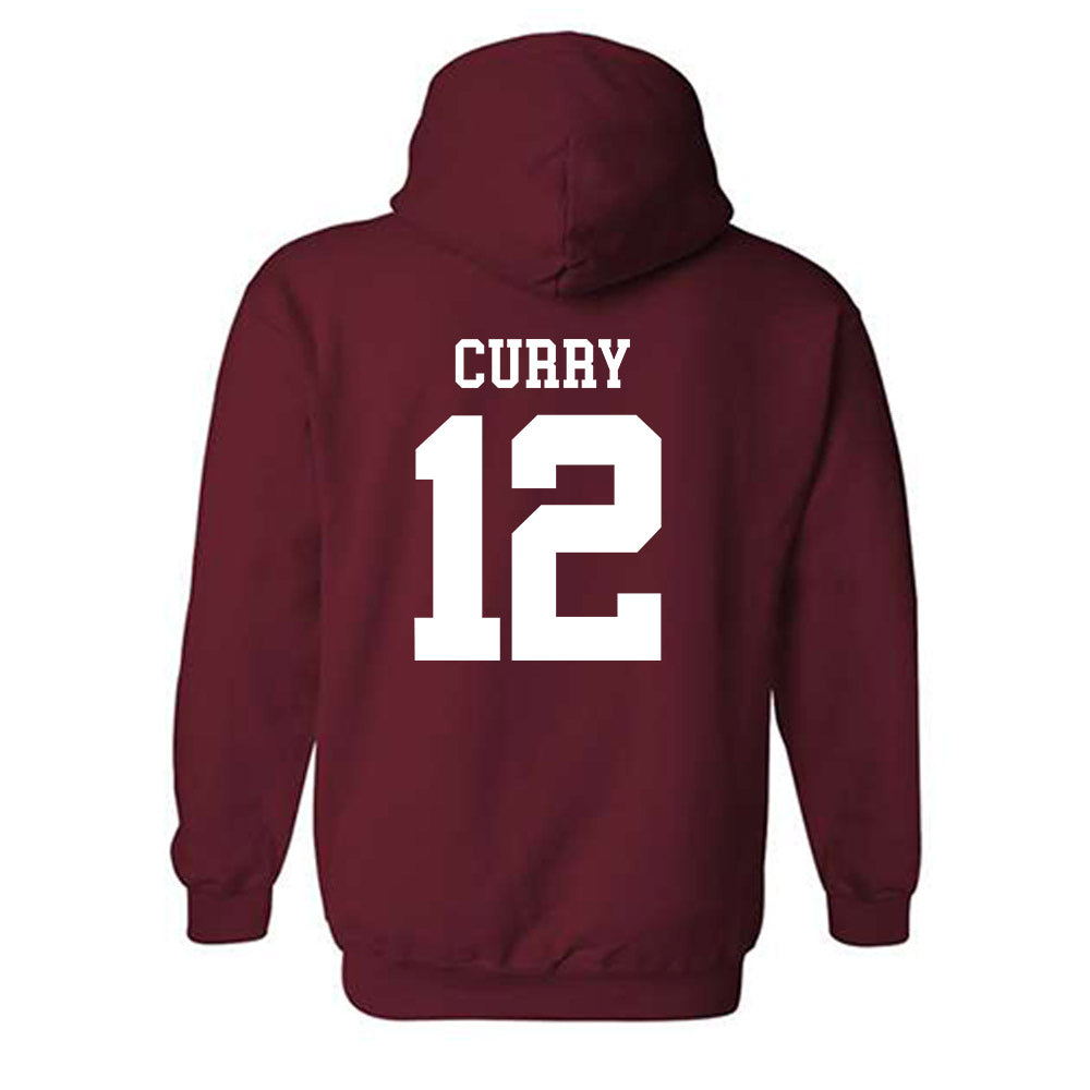 UMass - NCAA Women's Soccer : Monica Curry - Generic Shersey Hooded Sweatshirt-1