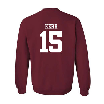 UMass - NCAA Men's Ice Hockey : Justin Kerr - Generic Shersey Crewneck Sweatshirt-1