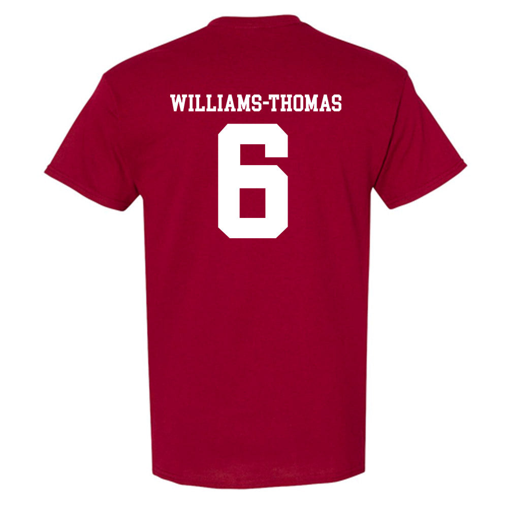 UMass - NCAA Football : Justin Williams-Thomas - Generic Shersey T-Shirt-1